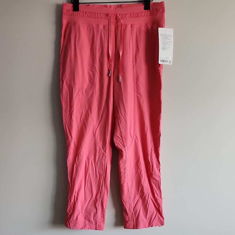 Lululemon Athletica Dance Studio Mid Rise Crop